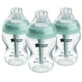thumbnail image 1 of Tommee Tippee Advanced Anti-Colic Baby Bottle, 9oz, Slow Flow. Breast-like Nipple, Vented Anti-Colic Wand, Self-Sterilizing, Pack of 3, 1 of 12