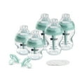 Tommee Tippee Advanced AntiColic Fussy Baby Bottle and Pacifier Set, 0m+, 5oz and 9oz Self