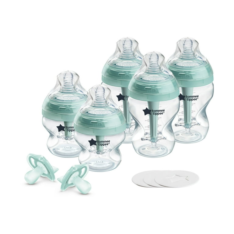 Tommee Tippee Advanced Anti-Colic Baby Bottle and Pacifier Set 5oz