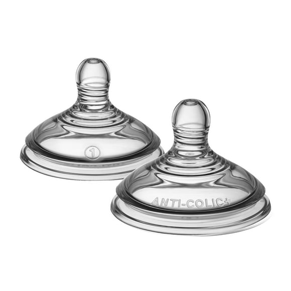 Tommee Tippee Advanced Anti-Colic Slow Flow Nipple, 2 pk.