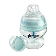 Tommee Tippee Anti-Colic Baby Bottle and Pacifier Set - 9 Ounces, 0-2 Months, Newborn (1 Count)