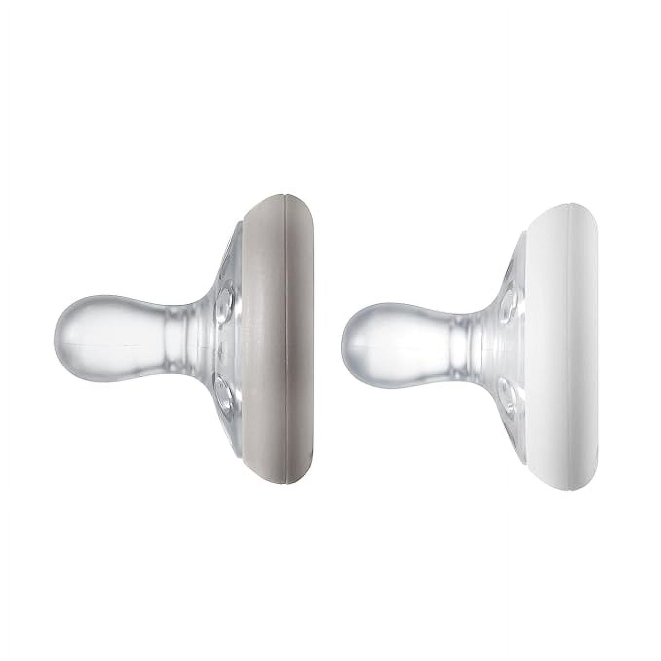 Tommee Tippee BreastLike Pacifier, SkinLike Texture, Symmetrical