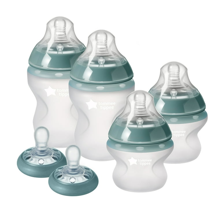 Tommee Tippee Breast-Like Silicone Bottle Pacifier Set Closer