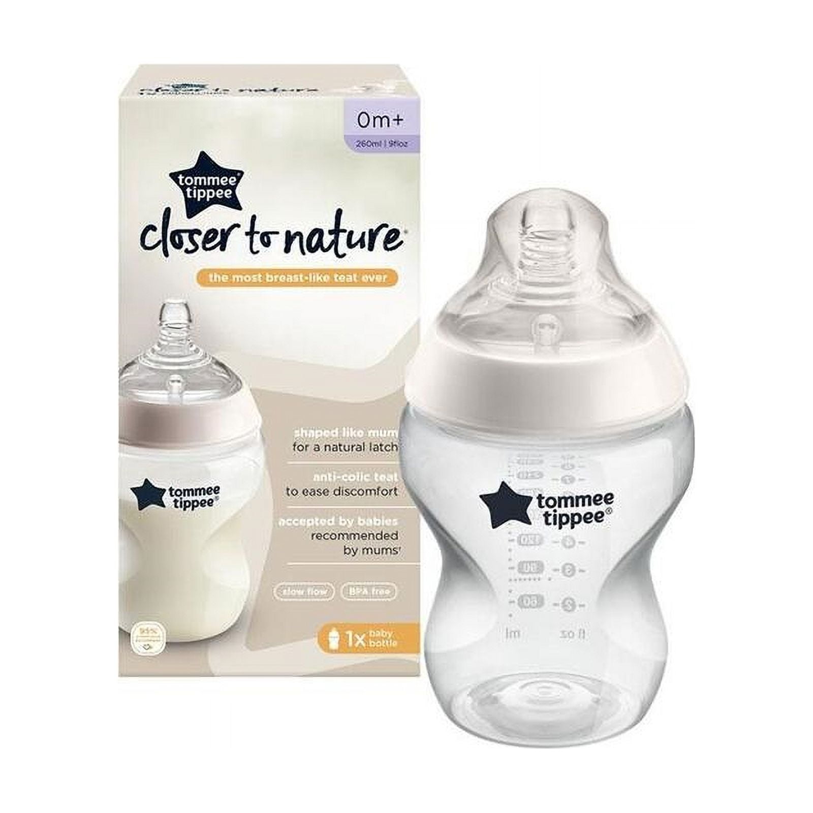 Tommee Tippee Close To Nature Bottle (260ml)
