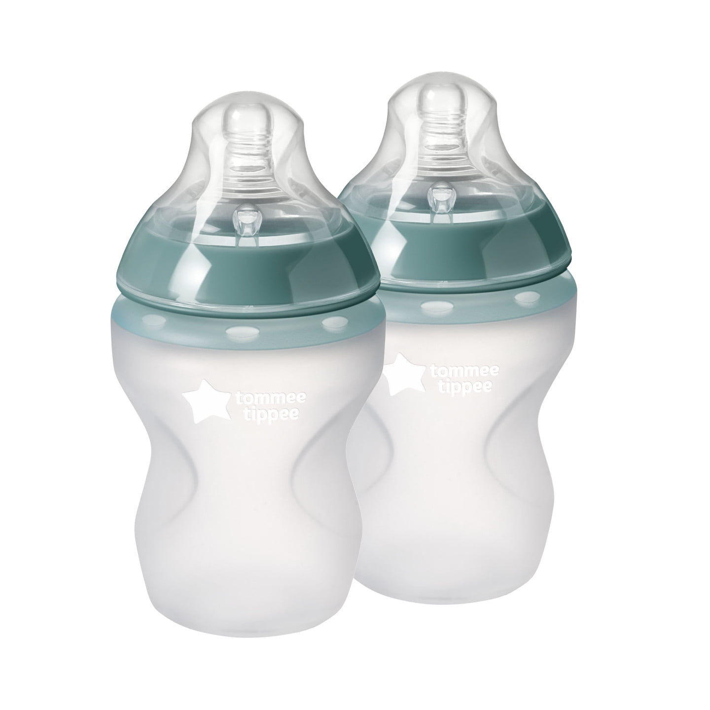 Tommee Tippee Closer To Nature Baby Bottles, Slow Flow Breast Like Tea –  Belly & Baby