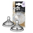 thumbnail image 1 of Tommee Tippee Closer to .. Nature Extra Slow Flow .. Baby Bottle Nipples, 0m+ .. Ã¢â‚¬â€œ 2pk, 1 of 3