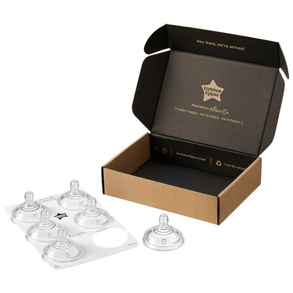 Tommee Tippee - Closer to Nature Fast Flow Bottle Teats (6pk)