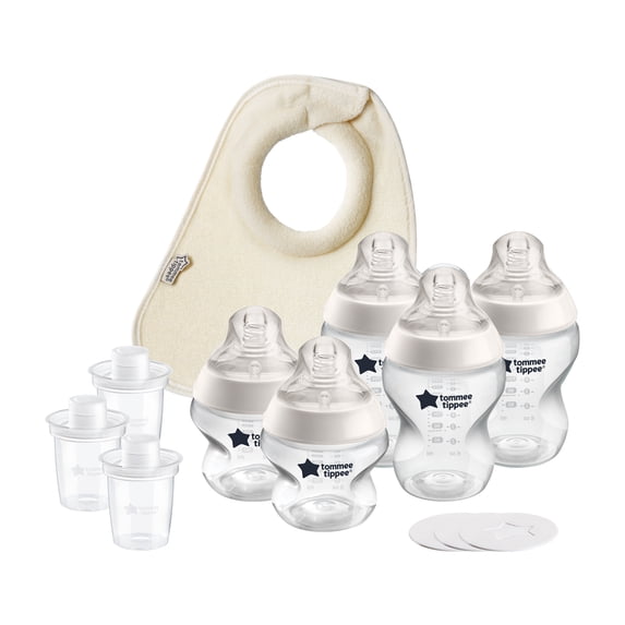 Tommee Tippee Closer to Nature Formula Feeding Solution Baby Bottle Set