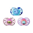 thumbnail image 1 of Tommee Tippee Day & Night Pacifier 18-36 Months, Pattern, Design and Colors May Vary - 3 Count, 1 of 3