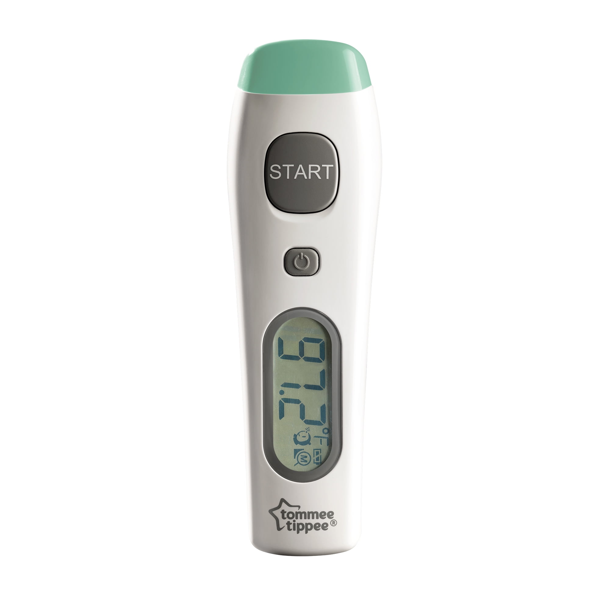 LOOKEE Petite Infrared Touchless Forehead Thermometer for Adults and Kids | Baby Thermometer with Fever Alarm | 3-in-1 No Touch Medical Digital