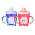 thumbnail image 1 of Tommee Tippee Hold Tight Trainer Sippy Cup, 7+ Months   2 Count (Colors & Designs Vary) 2 Count (Pack of 1), 1 of 3