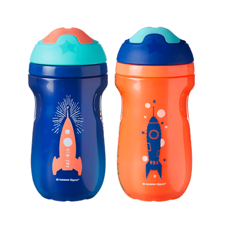 Tommee Tippee Insulated Sippy Cup for Toddlers | Spill-Proof, BPA-Free – 12+ months, 9-Ounce, 2 Count