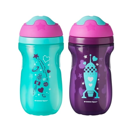 Tommee Tippee Insulated Sippy Cup for Toddlers | Spill-Proof, BPA-Free 12+ months, 9-Ounce, 2 Count
