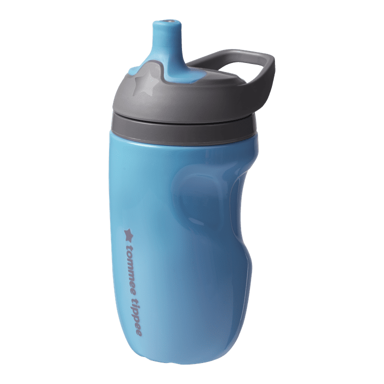 Tommee Tippee Sportee Water Bottle for Toddlers Spill-Proof Playful and  Colorful Designs Easy to Hold Design 10oz 12m+ 2 Count Blue and Green
