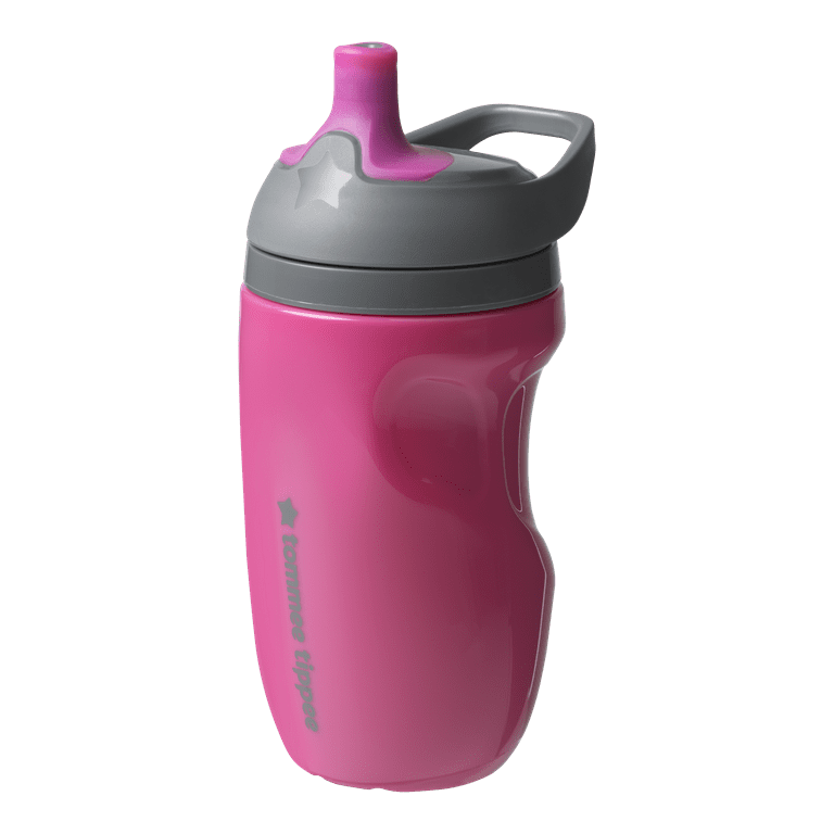 Tommee Tippee Insulated Toddler 12+ Month Easy Grab & Clean Sippy Cup Pink  NEW