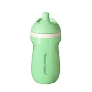 Tommee Tippee Insulated Sporty Bottle, 12 Months Plus , 9oz, No Spill Toddler Water Bottle, Mint