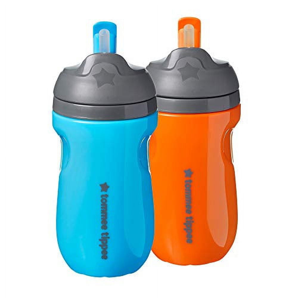 Tommee Tippee Insulated Straw Cup for Toddlers, SpillProof, 9oz, 12m