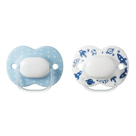 Tommee Tippee Little London Pacifier 0-6 Months, Pattern, Design and Colors May Vary - 2 Count