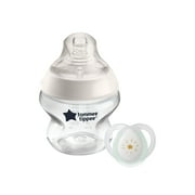 Tommee Tippee Natural Start Anti-Colic Baby Bottle, 5oz, Slow-Flow Breast-Like Nipple for a Natural Latch, Anti-Colic Valve, Pack of 1