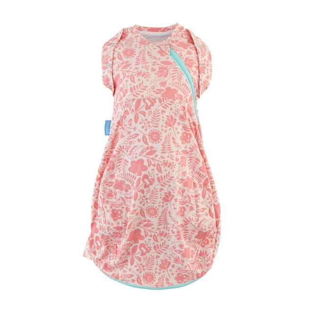 Tommee Tippee Newborn Grosnug Swaddle Sleeping Bag, Wild Posy Light