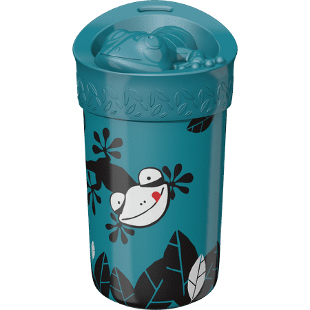 Tommee Tippee No Knock Toddler Cup with Lid, Gecko – 18+ months, 1pk