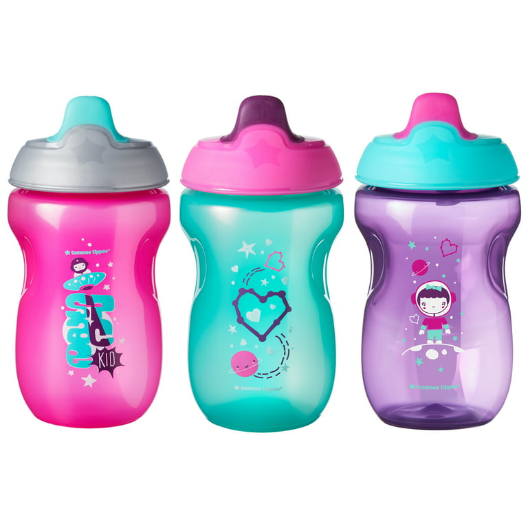 Tommee Tippee Toddler Sippee Cup, Girl 9+ Months, 3pk, Size: 10oz