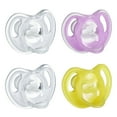 thumbnail interactive-video image 1 of Tommee Tippee Ultra-Light Silicone Pacifier, 6-18m, 4-Count, Symmetrical One-Piece Design, BPA-Free Silicone Binkies, 1 of 8