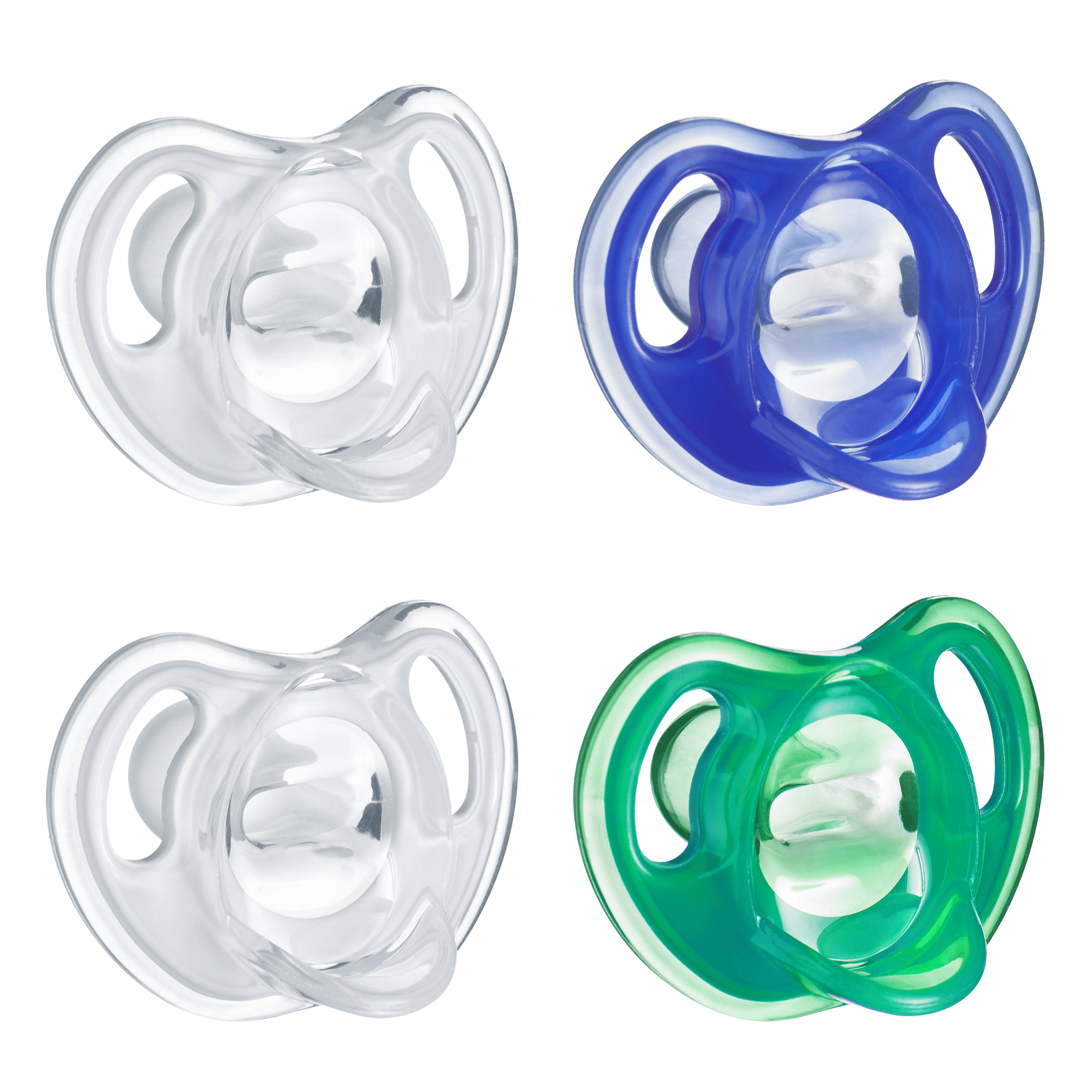 Tommee Tippee Ultra Light Soft Orthodontic Silicone Pacifiers, 6-18 m, 2  count