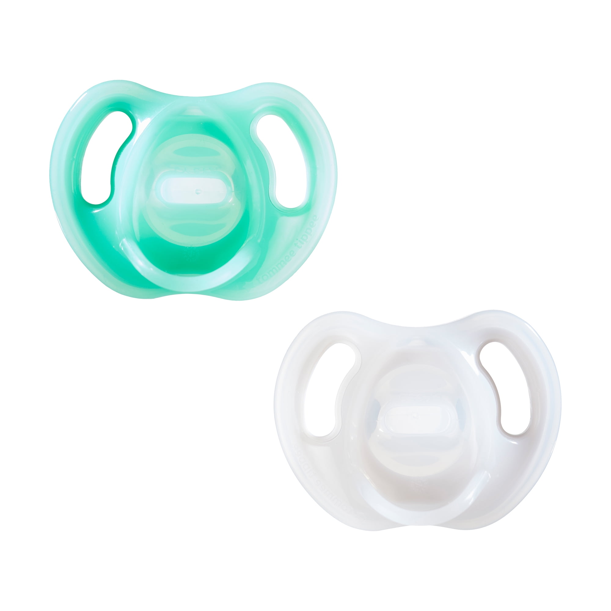 Tommee Tippee Ultra-light Pacifiers, 0-6 months, 2 pack of one