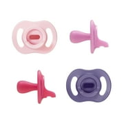 Tommee Tippee Ultra-light Stayput Pacifier, 18-36 Months, 4 Count, One-Piece Silicone Design