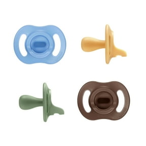 Tommee Tippee Ultra-light Stayput Pacifier, 18-36 Months, 4 Pack, One-Piece Silicone Design