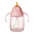 thumbnail image 1 of Tommee Tippee Starter Weighted Straw Baby & Toddler Cup, Spill-Proof, 6m+, 10oz, Pink, 1-Pack, 1 of 8