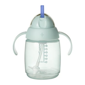 Tommee Tippee Starter Weighted Straw Baby & Toddler Cup, Spill-Proof, 6m+, 10oz, Green, 1-Pack