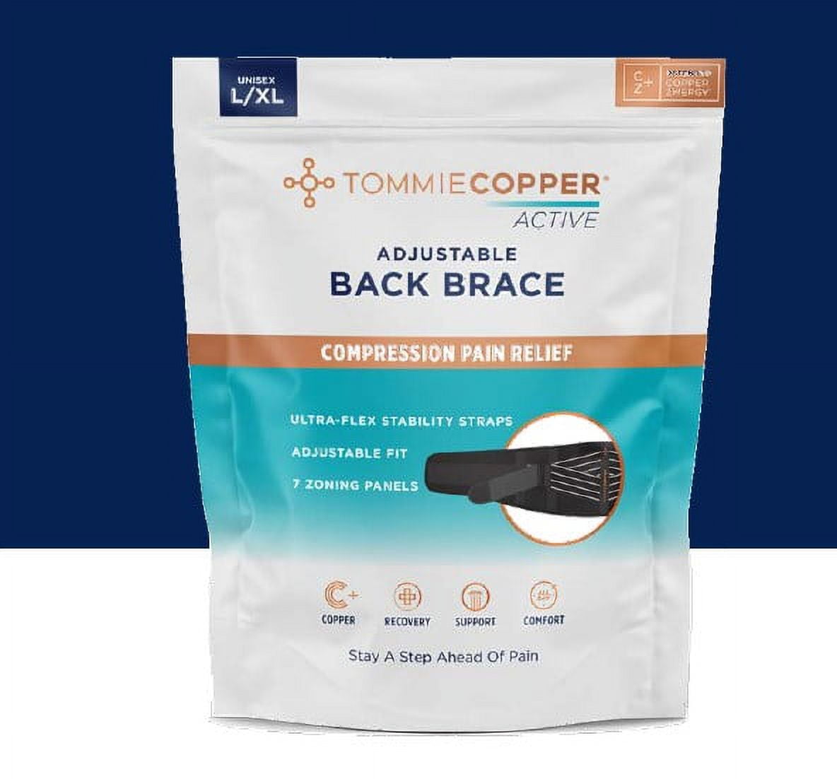 Tommie Copper Adjustable Back Wrap L/XL 
