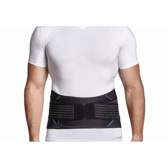 Tommie Copper Adjustable Compression Back Brace - Black/Large-X-Large
