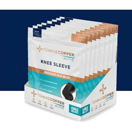 Tommie Copper - Adjustable Knee Sleeve - Black