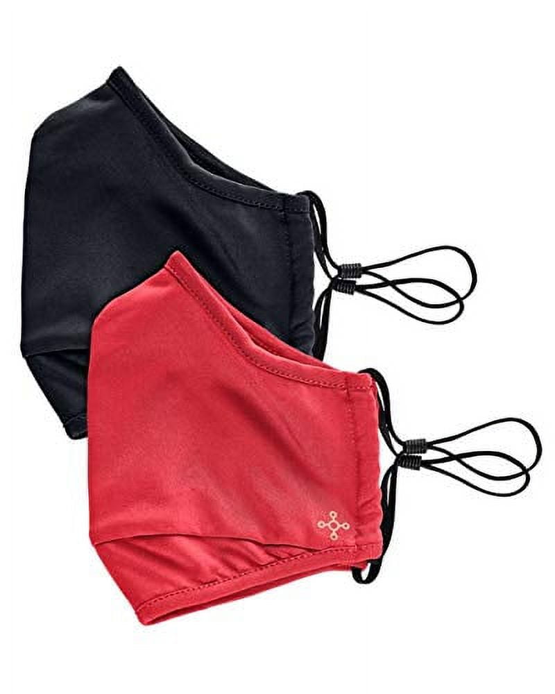 Tommie Copper Community Wear Face Masks I Double Lined, Copper Infused, Ear Straps & Nose Wire