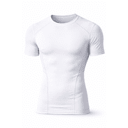 Tommie Copper Mens Back Support Compression Shirts with Pain Relief, Support