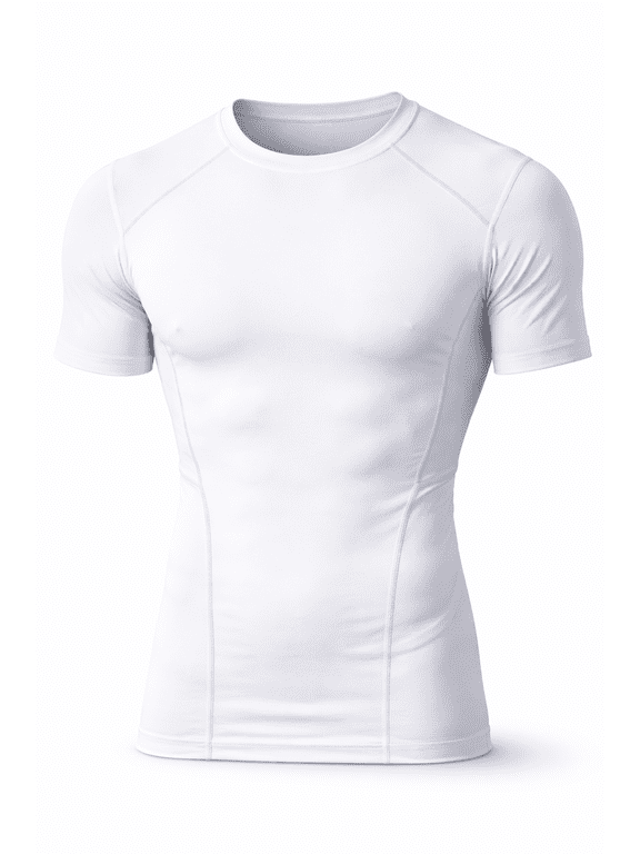 Men's Back Support Compression Shirts with Pain Relief, Support