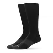 Tommie Copper Over-the-Calf Compression Socks, Black , 2Pack, S/M
