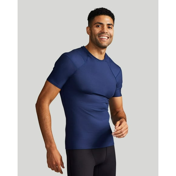 Tommie Copper Shoulder Centric Support Shirt, Dark Navy, Small