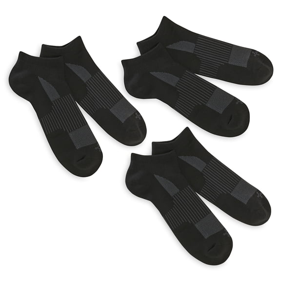 Tommie Copper Sport Compression Low Cut Socks (3-Pack), L/XL