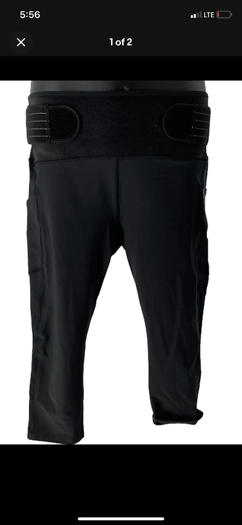 Tommie Copper Women’s Adjustable Back Support Ankle Length Legging