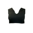 thumbnail image 1 of Tommie Copper Women's Black Shoulder Support Comfort Bra, Large, 1 of 3