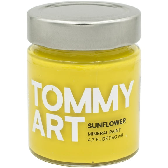Tommy Art Chalk-Based Mineral Paint 140ml-Sunflower
