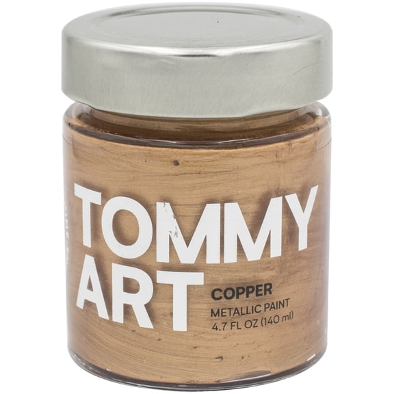 Tommy Art Metallic Chalk Paint 140ml-Copper