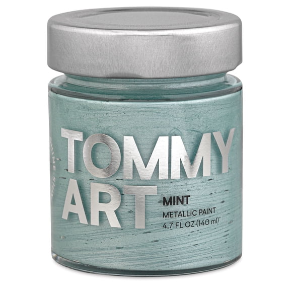 Tommy Art Mineral Paint - Mint (Metallic), 140 ml