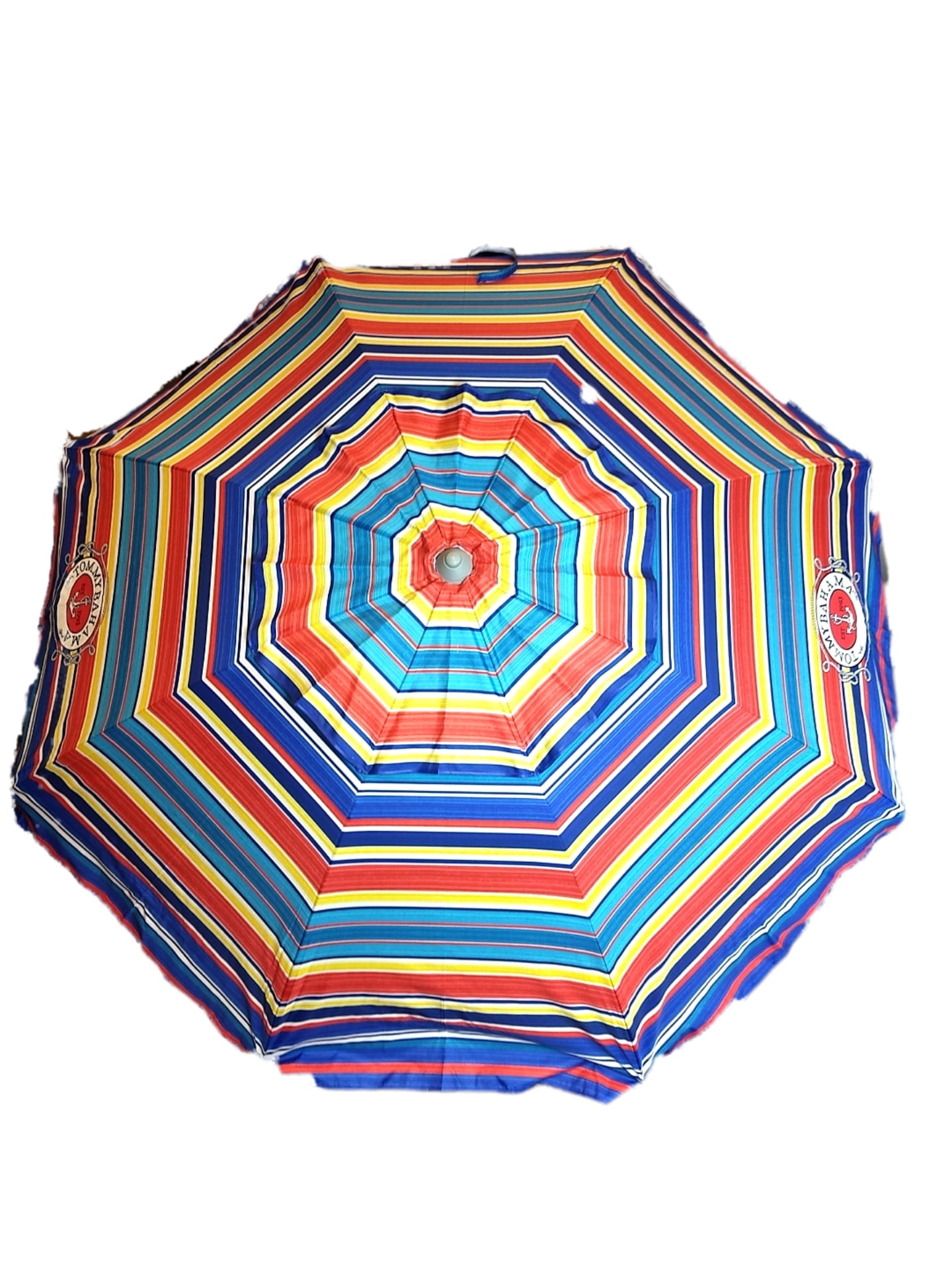 Tommy Bahama 7 ft Multicolor Stripe Beach Umbrella