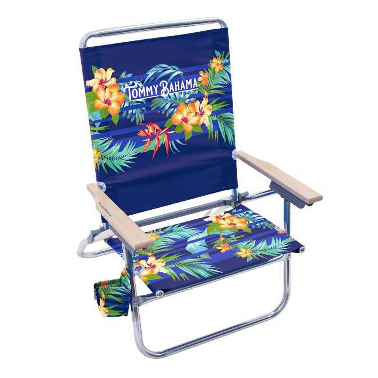 Tommy Bahama 8079884 4Position Assorted Color Beach Folding Chair
