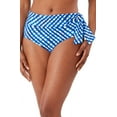 thumbnail image 1 of Tommy Bahama AZURE BLUE Harbour Island High-Waist Bikini Swim Bottom, US X-Small, 1 of 3